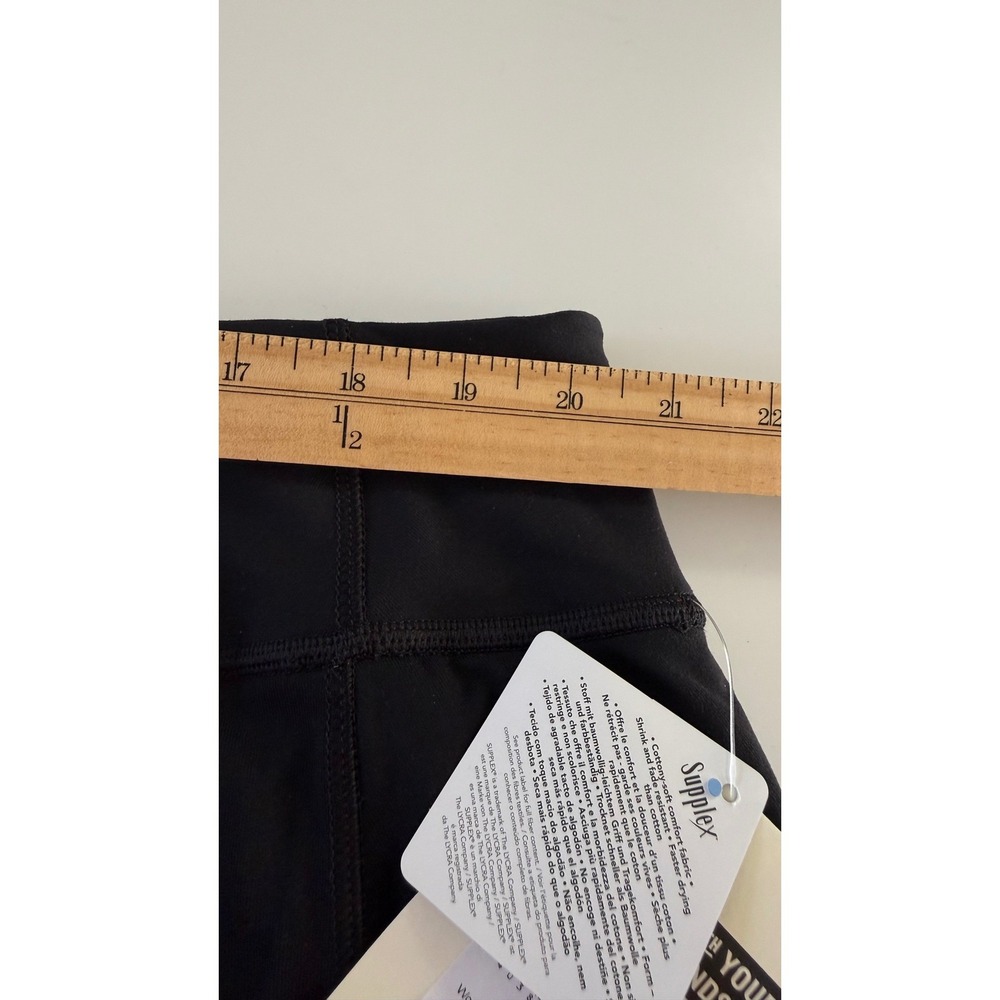 Duluth Trading Co Noga Namastash Skort Women's Size XXL Black Pockets Wicking - Picture 9 of 13